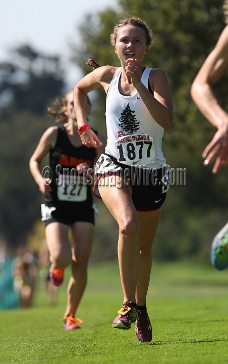 12SIHSD3-281.JPG - 2012 Stanford Cross Country Invitational, September 24, Stanford Golf Course, Stanford, California.